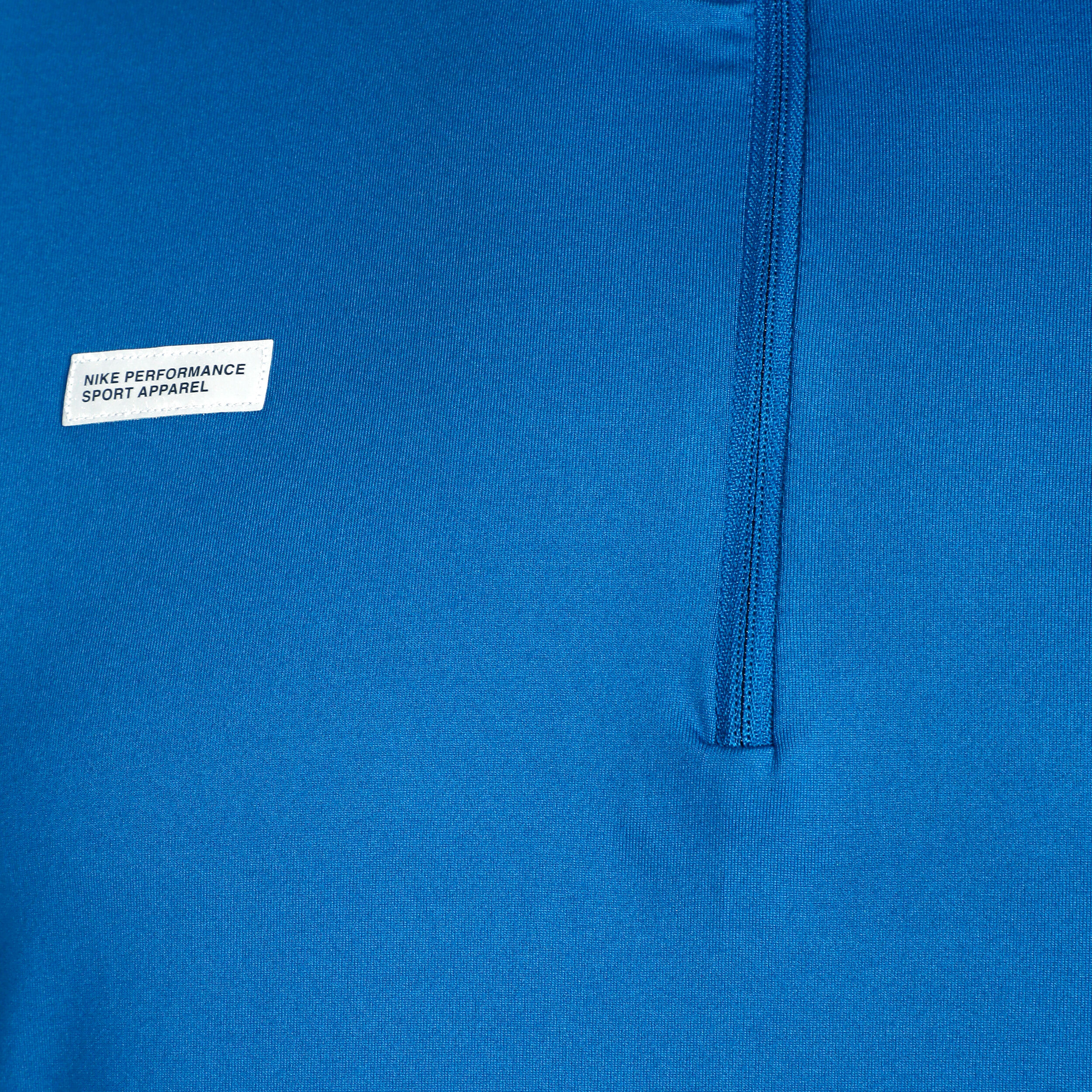 Dri-Fit Element Flash Half-Zip Laufshirt Herren - Blau