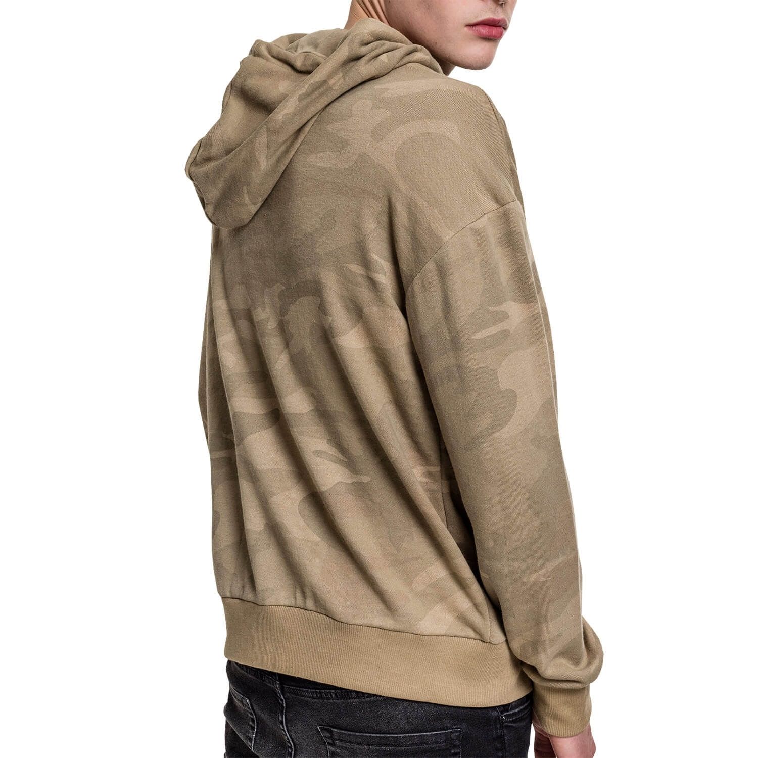 Kapuzenpullover High Neck Camo Hoody
