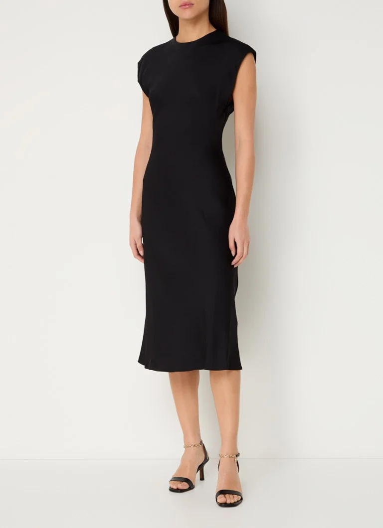 Calvin Klein satin midi dress