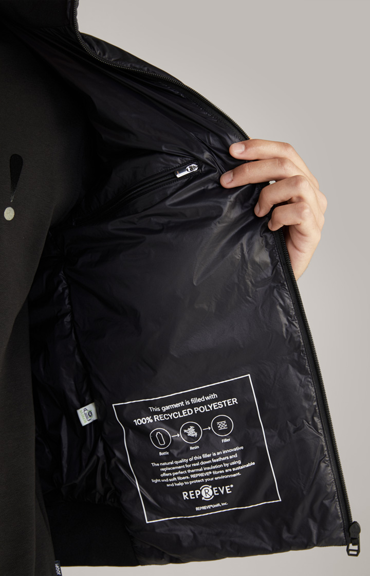 Steppjacke Boros in Schwarz