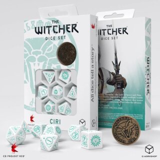 The Witcher Dice Set Ciri The Law of Surprise (7)