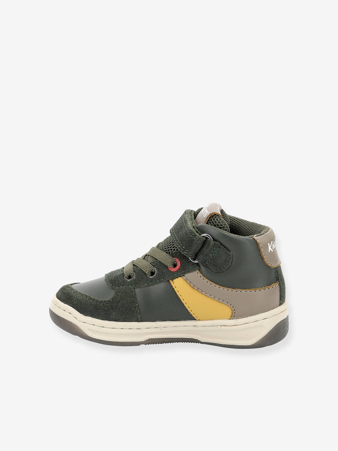 Kickers Kinder Sneakers KICKALIEN KICKERS - khaki