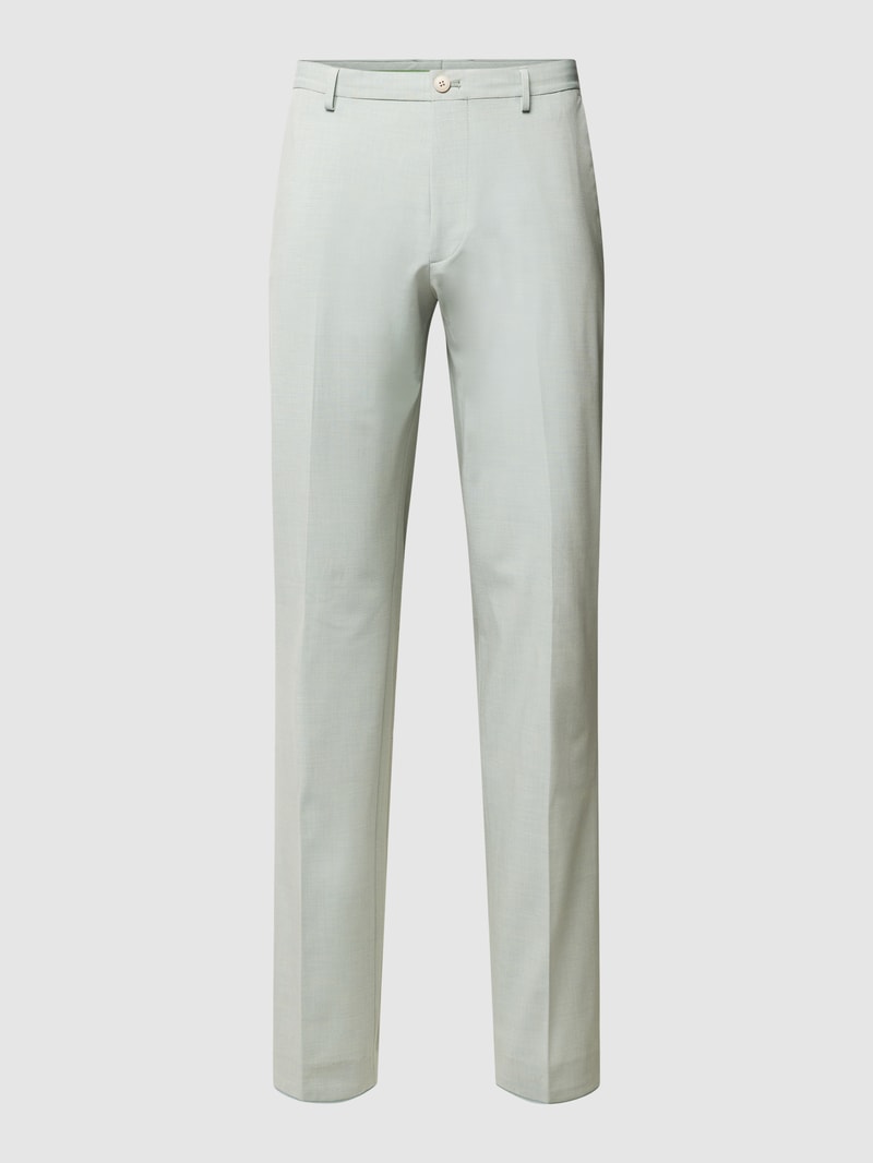 Stoffhose mit Eingrifftaschen in türkis