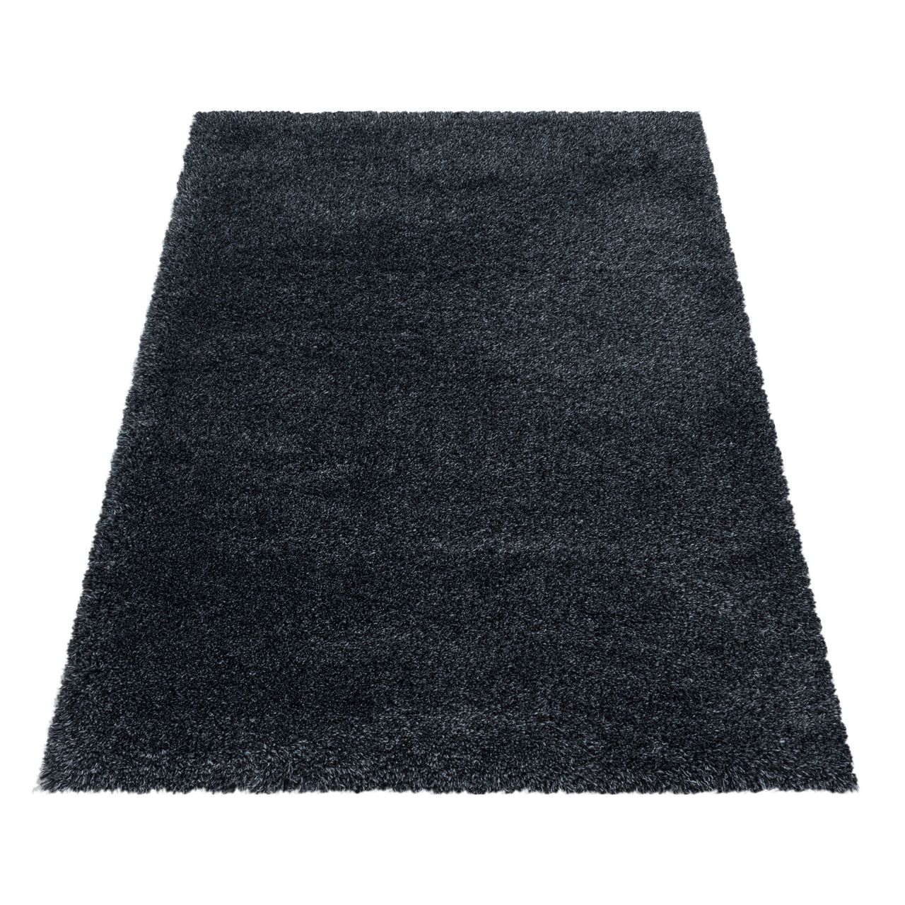 Ayyildiz Teppich, FLUFFY 3500, ANTHRAZIT, 80 x 150 cm