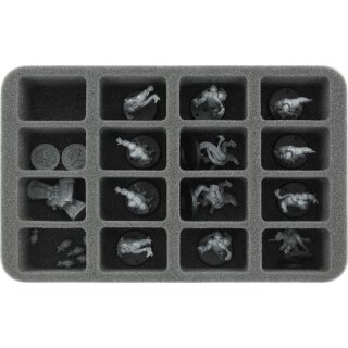 Feldherr Magnetbox grün für 16 Blood Bowl Miniaturen - 2016 Version
