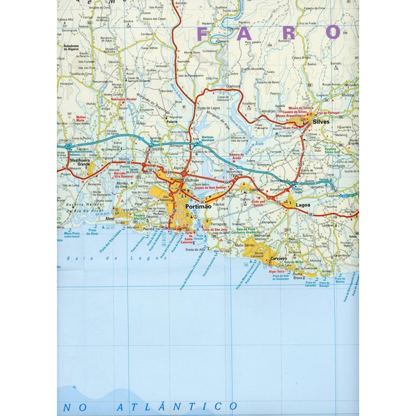 Reise Know-How Landkarte Algarve 1 : 100.000 - Straßenkarte