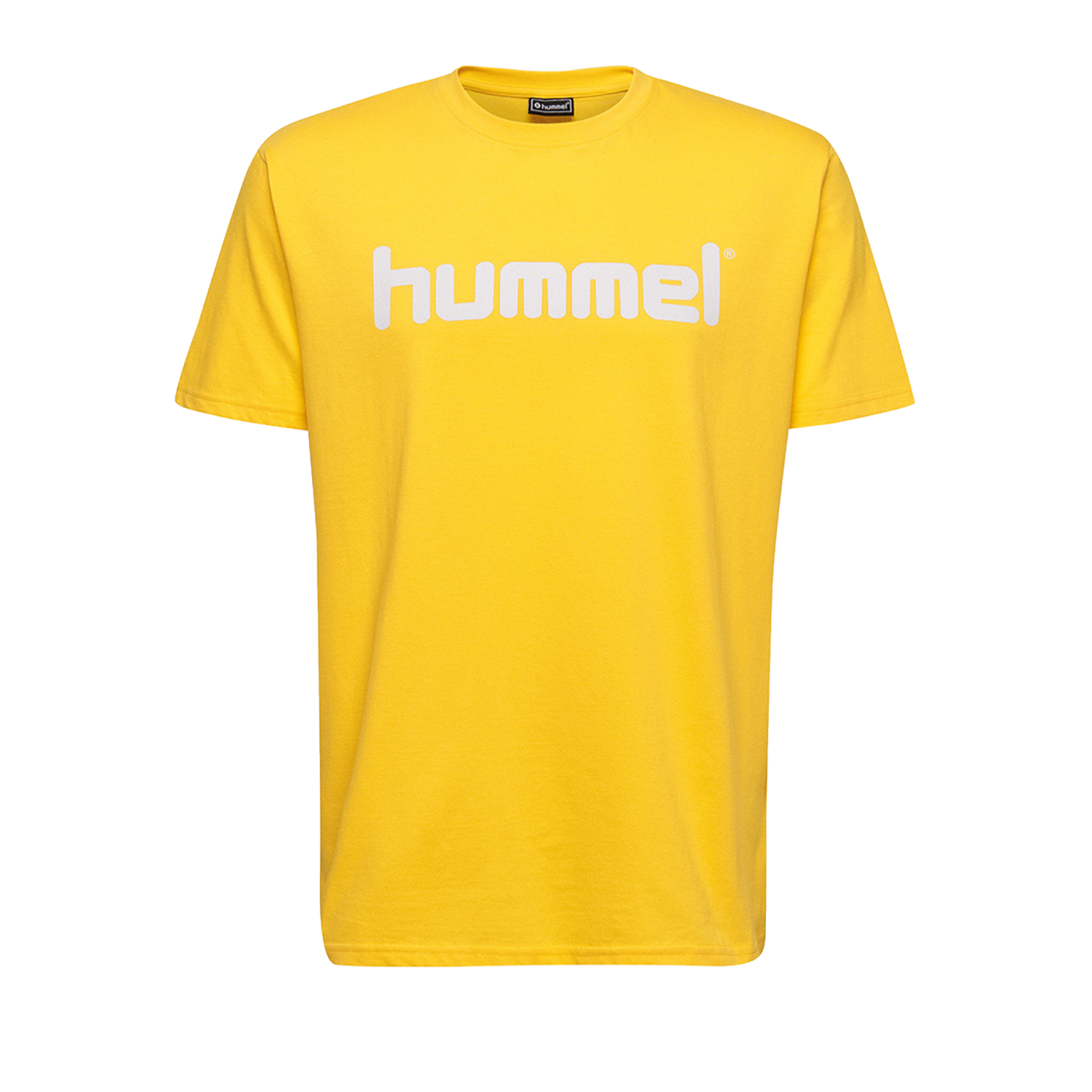 Hummel Cotton T-Shirt Logo Kids Gelb F5001