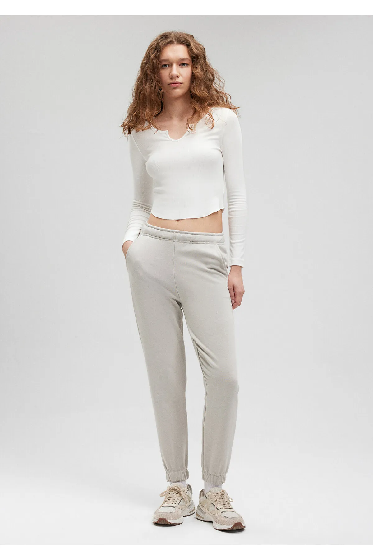 Mavi  Beige Basic Jogginghose1600823-70134