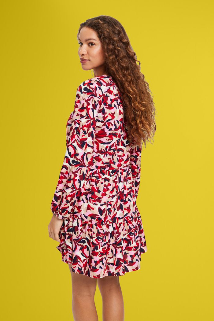 Gemustertes Strandkleid