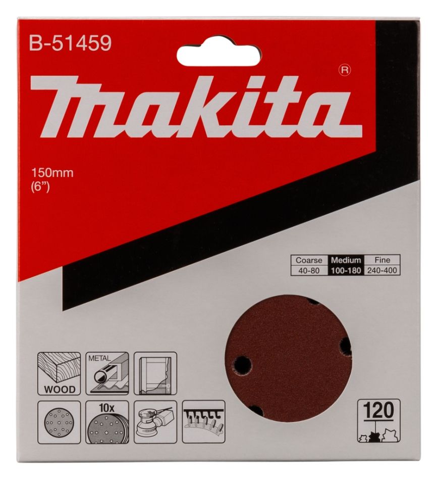Akcesoria Makita B-51459 Tarcza ścierna K120 150 mm