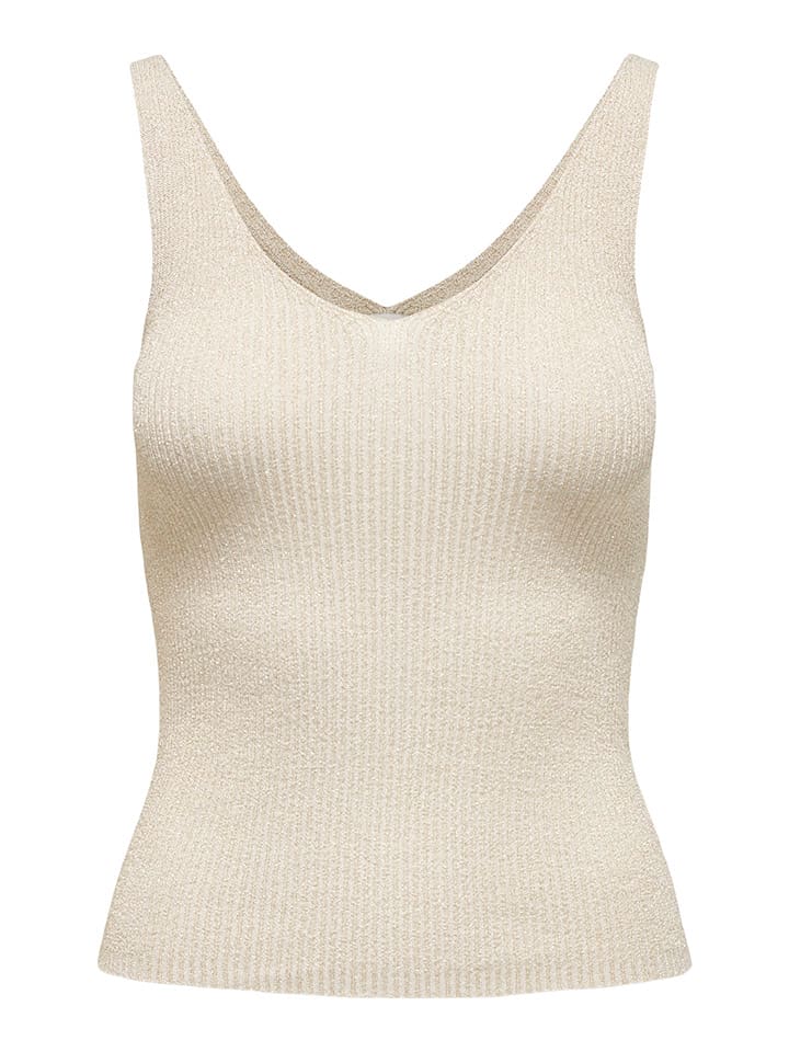 JDY Stricktop in Beige günstig kaufen