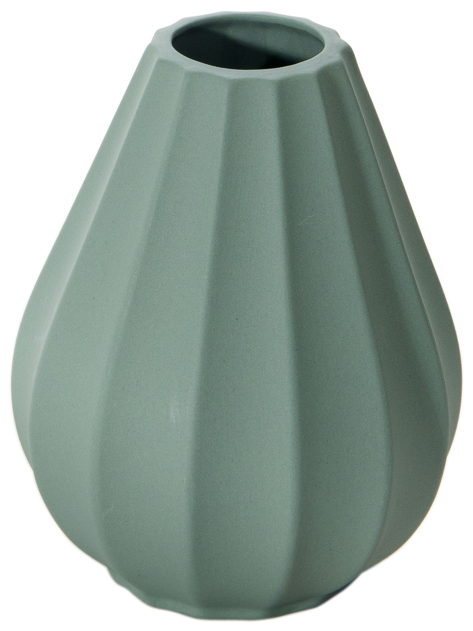 Cunardo Vase, Peacock Green