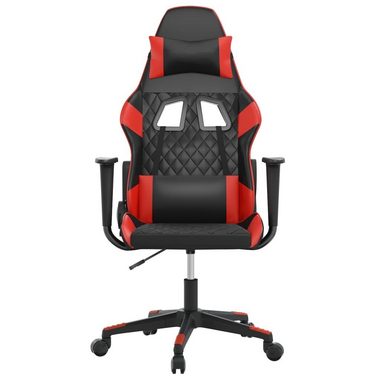 vidaXL Gaming-Stuhl Gaming-Stuhl Schwarz und Rot Kunstleder (1 St)