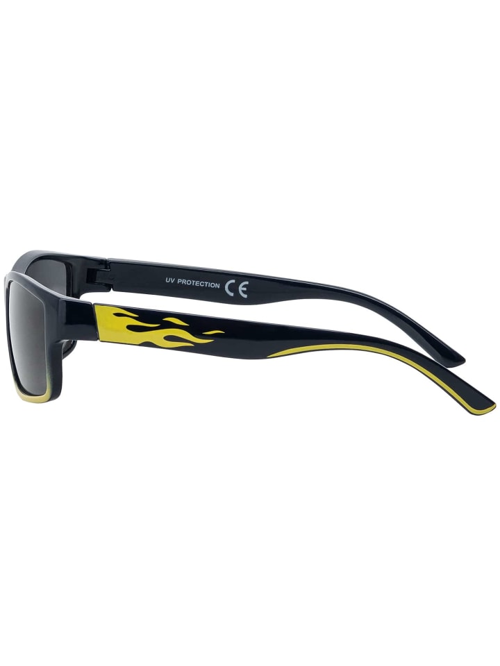 BEZLIT Kinder Sonnenbrille in Schwarz-Gelb günstig kaufen onesize