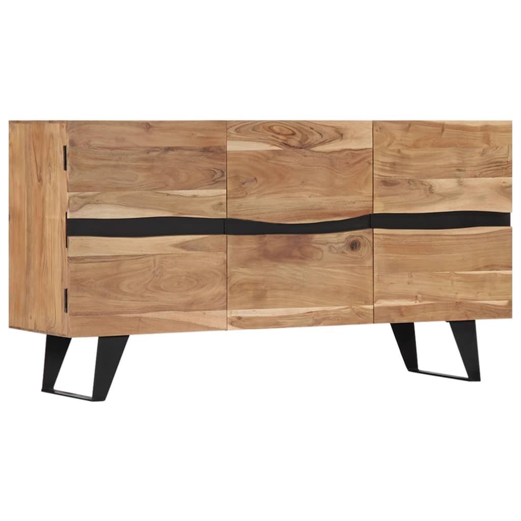 vidaXL Sideboard Sideboard 150 x 40 x 79 cm Akazie Massivholz (1 St)