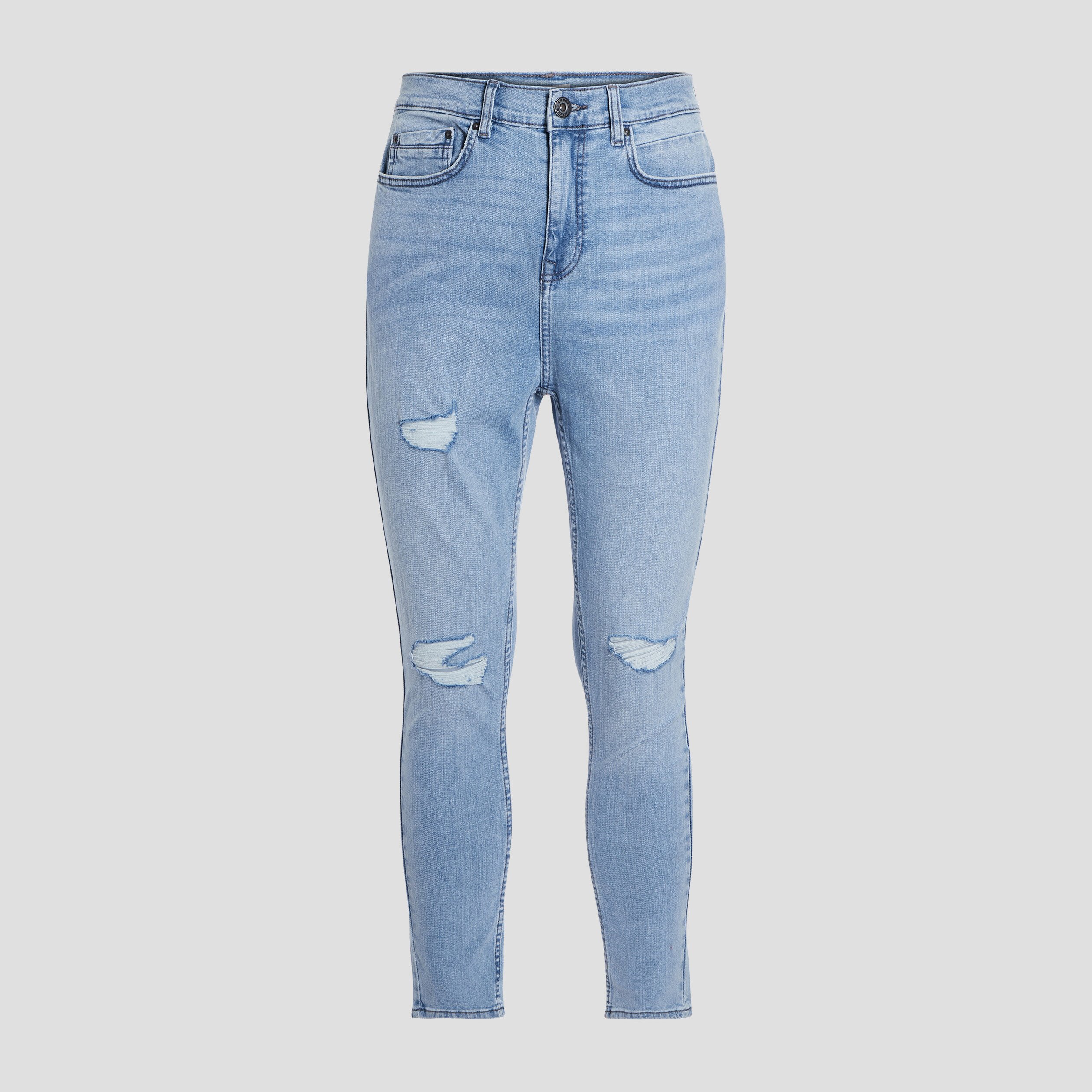 Jeans skinny stretch Creeks denim bleach homme | La Halle