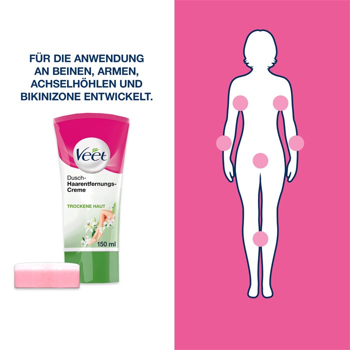 Dusch-Haarentfernungs-Creme