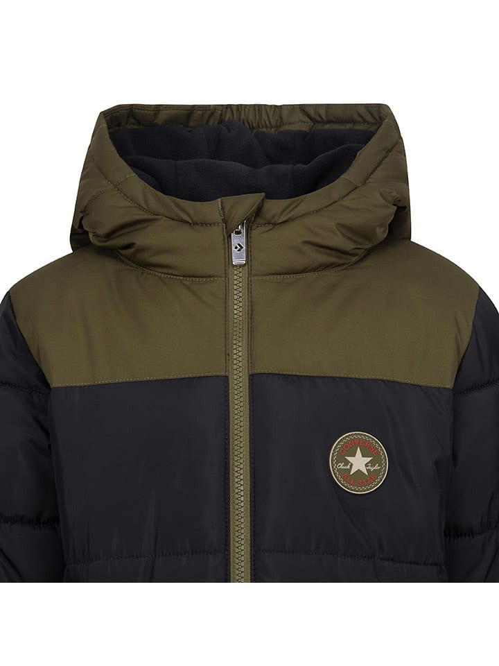 Converse Steppjacke in Schwarz günstig kaufen