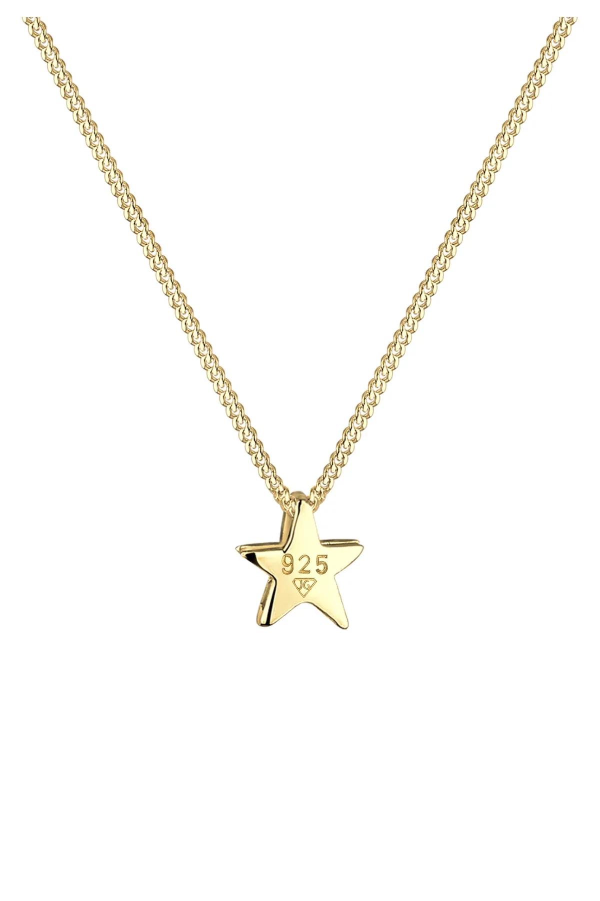 ELLI  Halskette Stern Filigran Astro Basic 925 Sterling Silber
