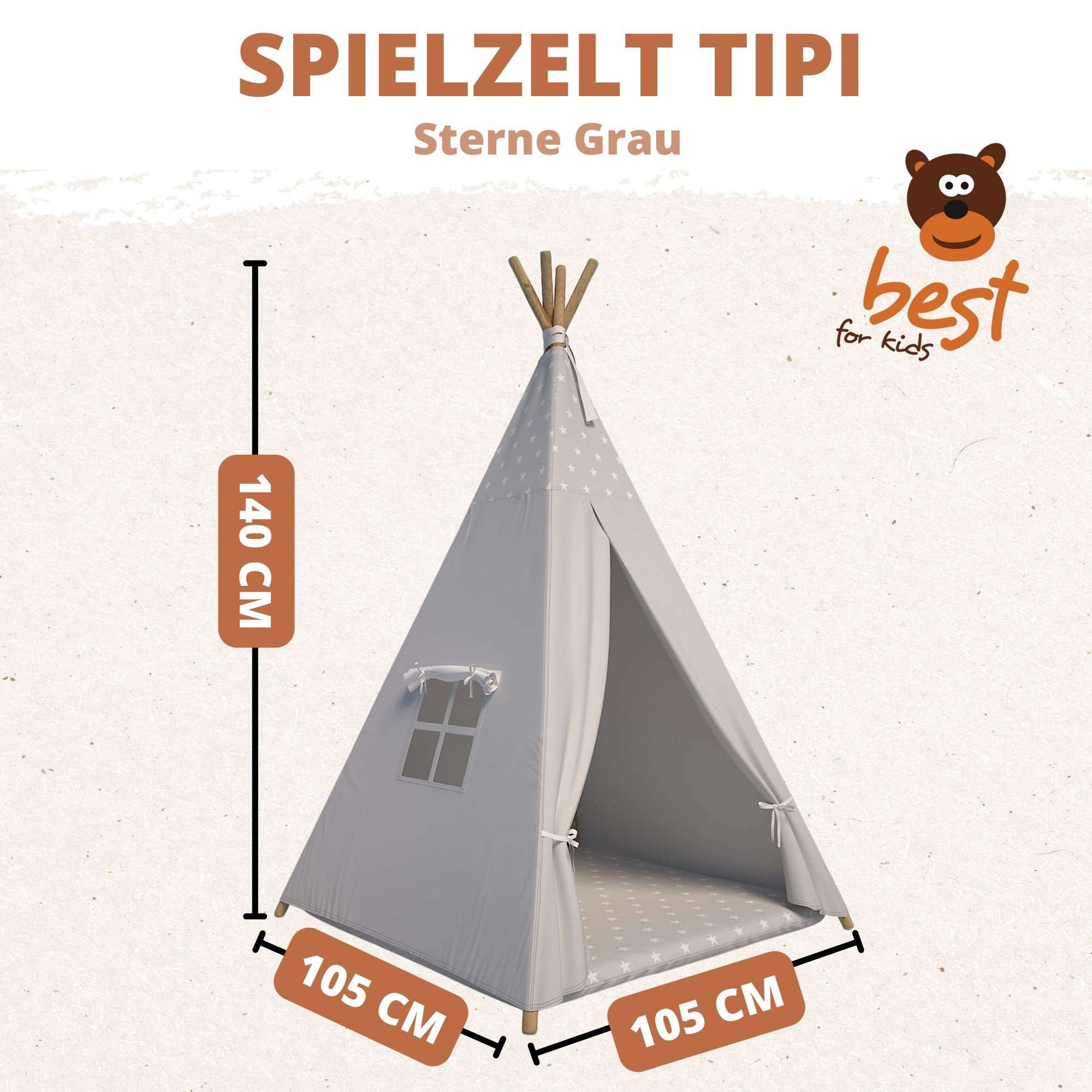Best for Kids Tipi-Zelt