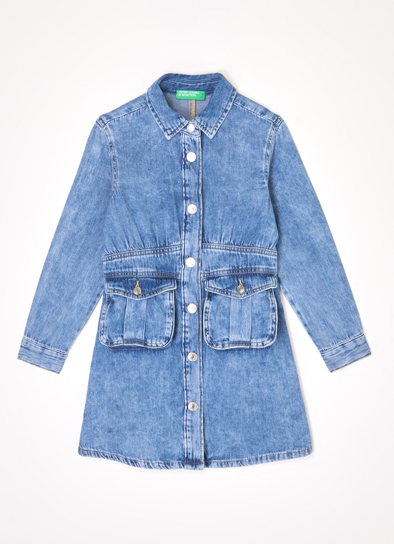 Benetton Chambray blouse dress