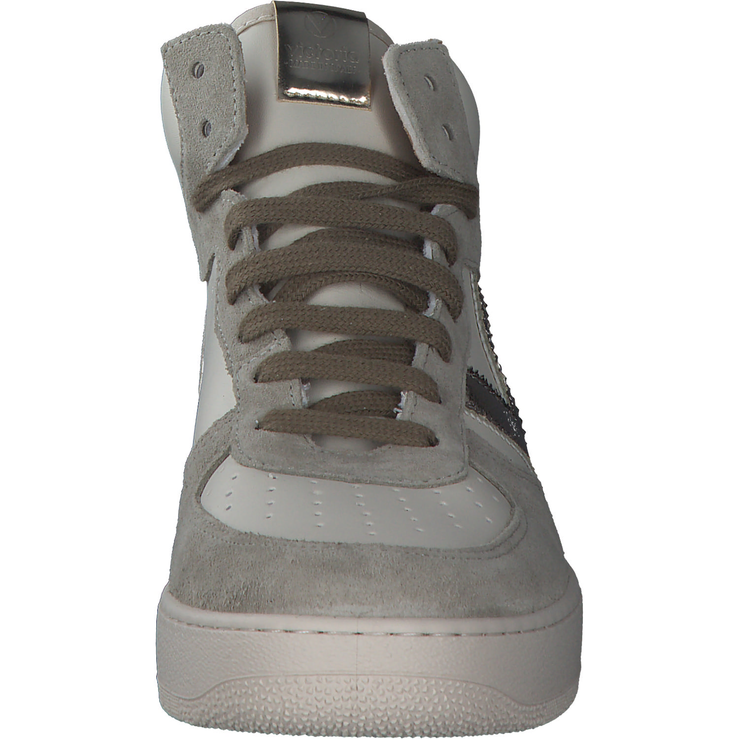 Viktoria 1258223, Sneakers High, Damen, khaki/white
