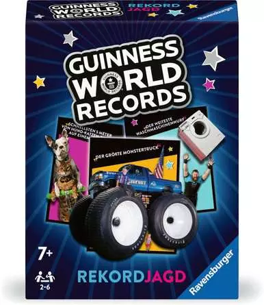 Guinness World Records - Rekordjagd - Kartenspiel ab 7 Jahren