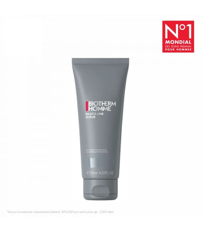 BIOTHERM-HOMME BASIC GEL EXFOLIANT VISAGE-Gel exfoliant visage pour homme