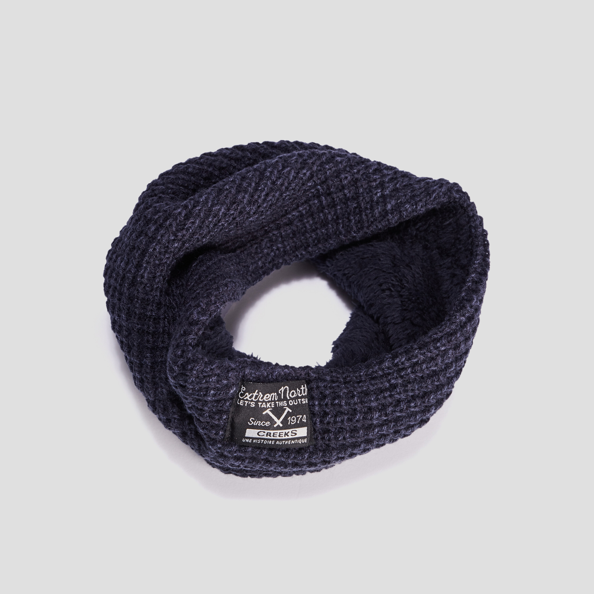 Snood Creeks bleu marine garçon | La Halle