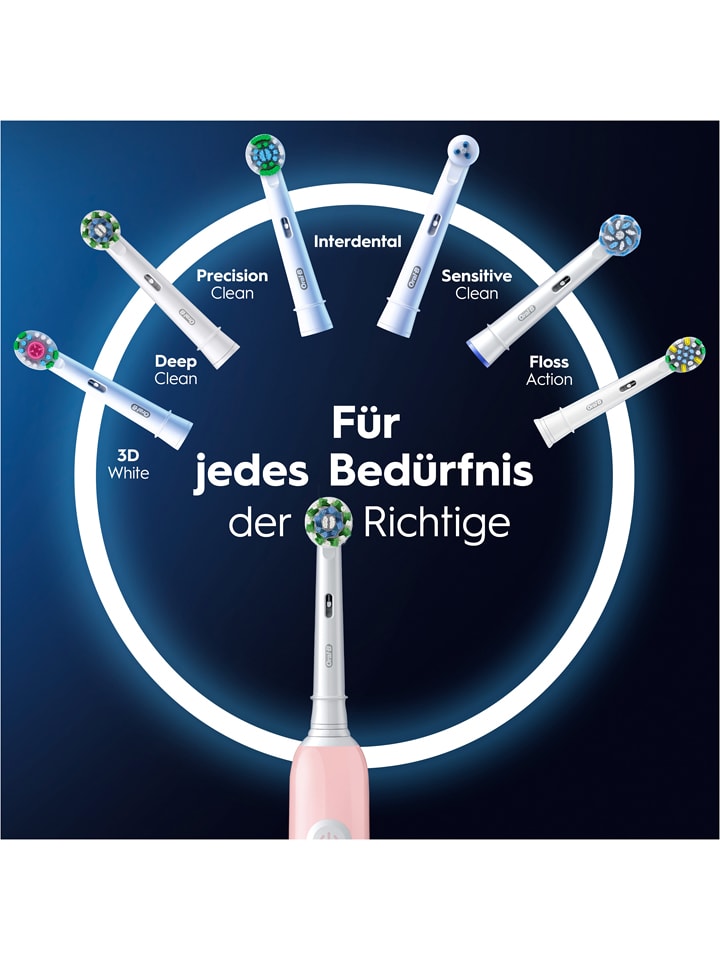 Oral-B 2tlg. Set: Elektr. Zahnbürsten 