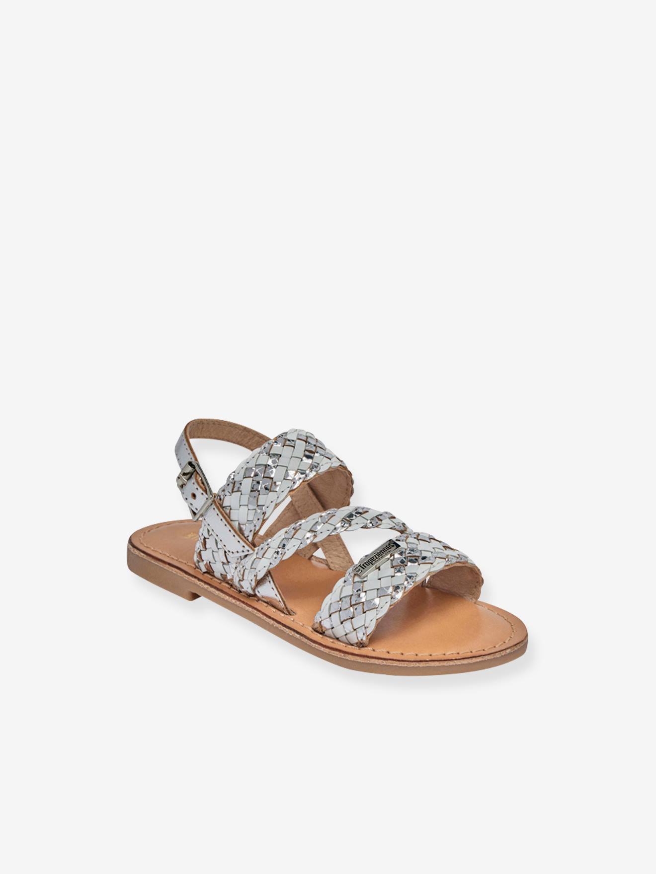 Les Tropeziennes Mädchen Sandalen Bamako LES TROPEZIENNES PAR M. BELARBI - silber