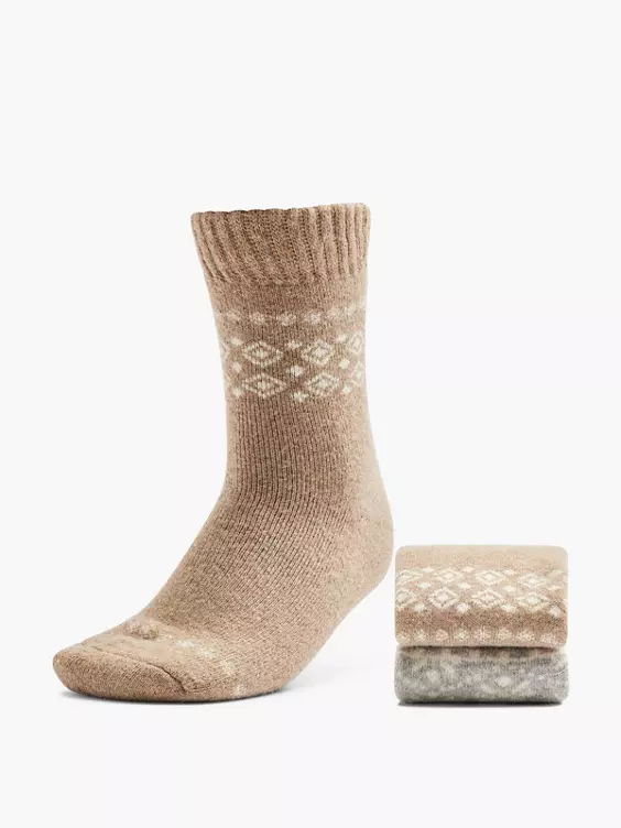 Cosy Nature 2er Pack Socken