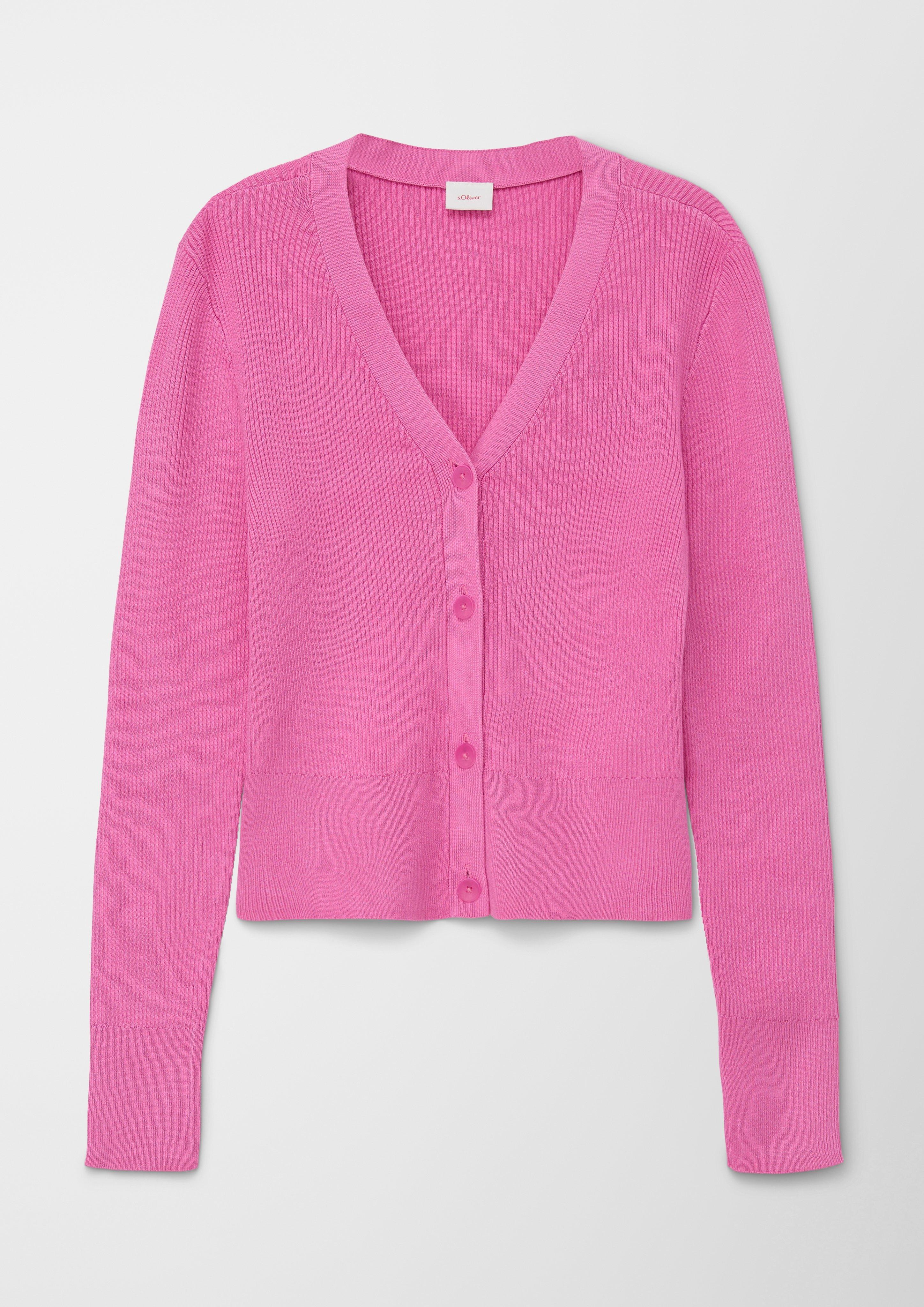 Strickjacke aus Viskosemix  2130447-4451