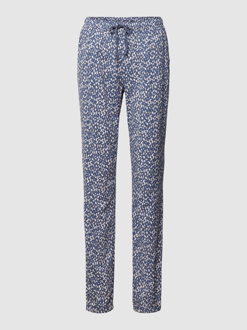 Pyjama-Hose mit elastischem Bund Modell 'Dreams' in blau