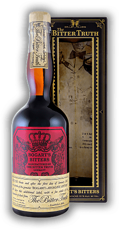 The Bitter Truth Bogart's Bitters The Bitter Truth Bogart's Bitters Dieses wirklich außergewöhnliche Produkt ist ein (wieder-)Erschaffen eines bereits über 150 Jahre alten Bitters. 0,35	 Liter - Vol 42,1%
