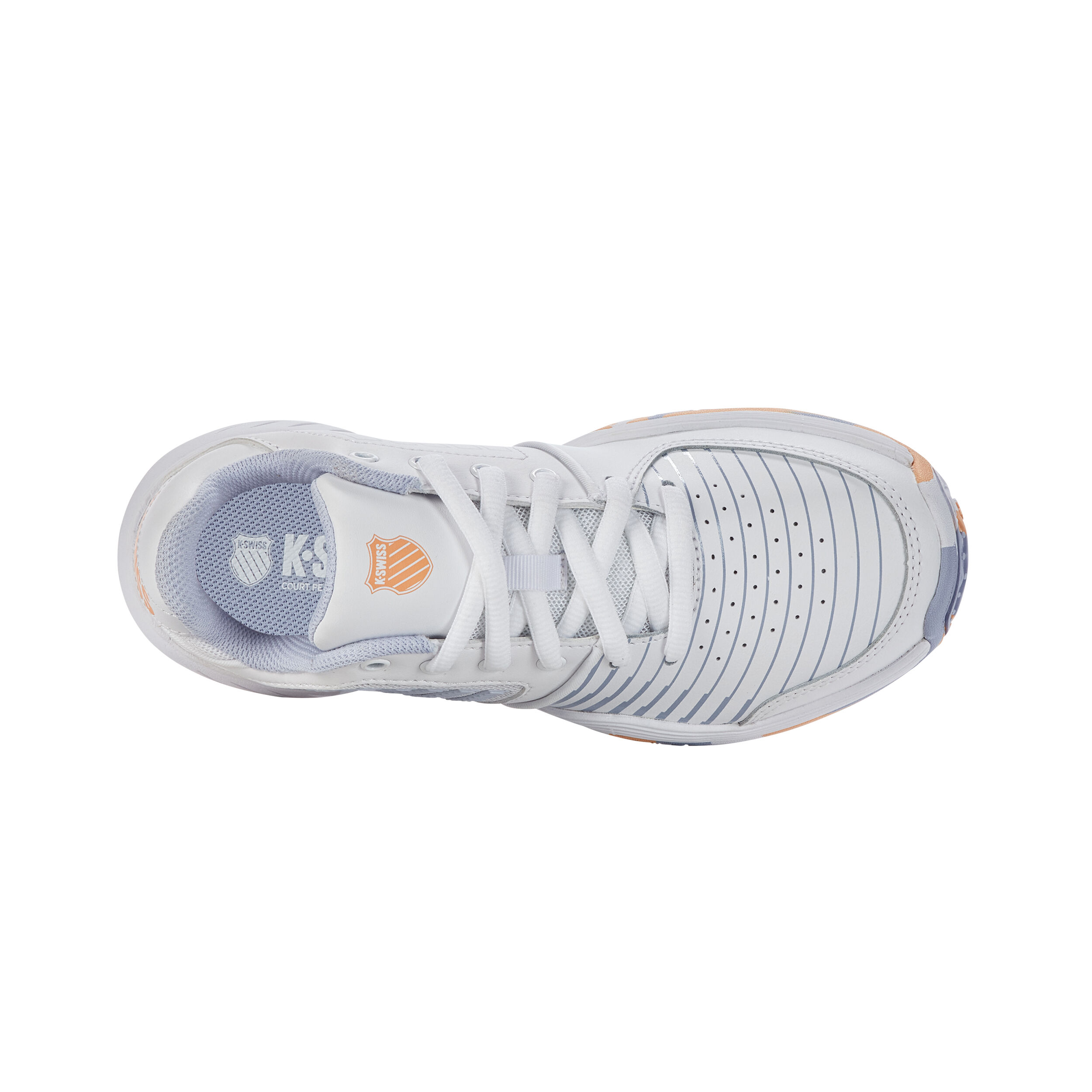 Court Express Omni Allcourtschuh Kinder - Weiß, Flieder