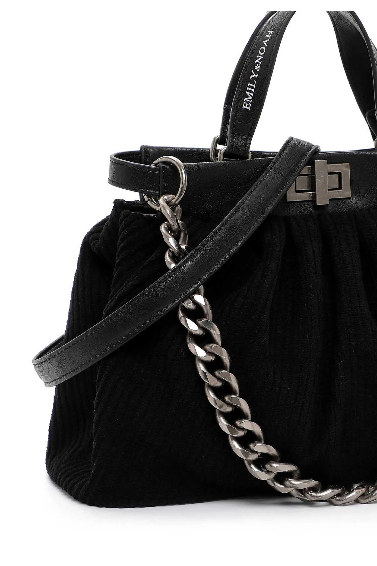Emily & Noah  Handtasche - Schwarz - Unifarben