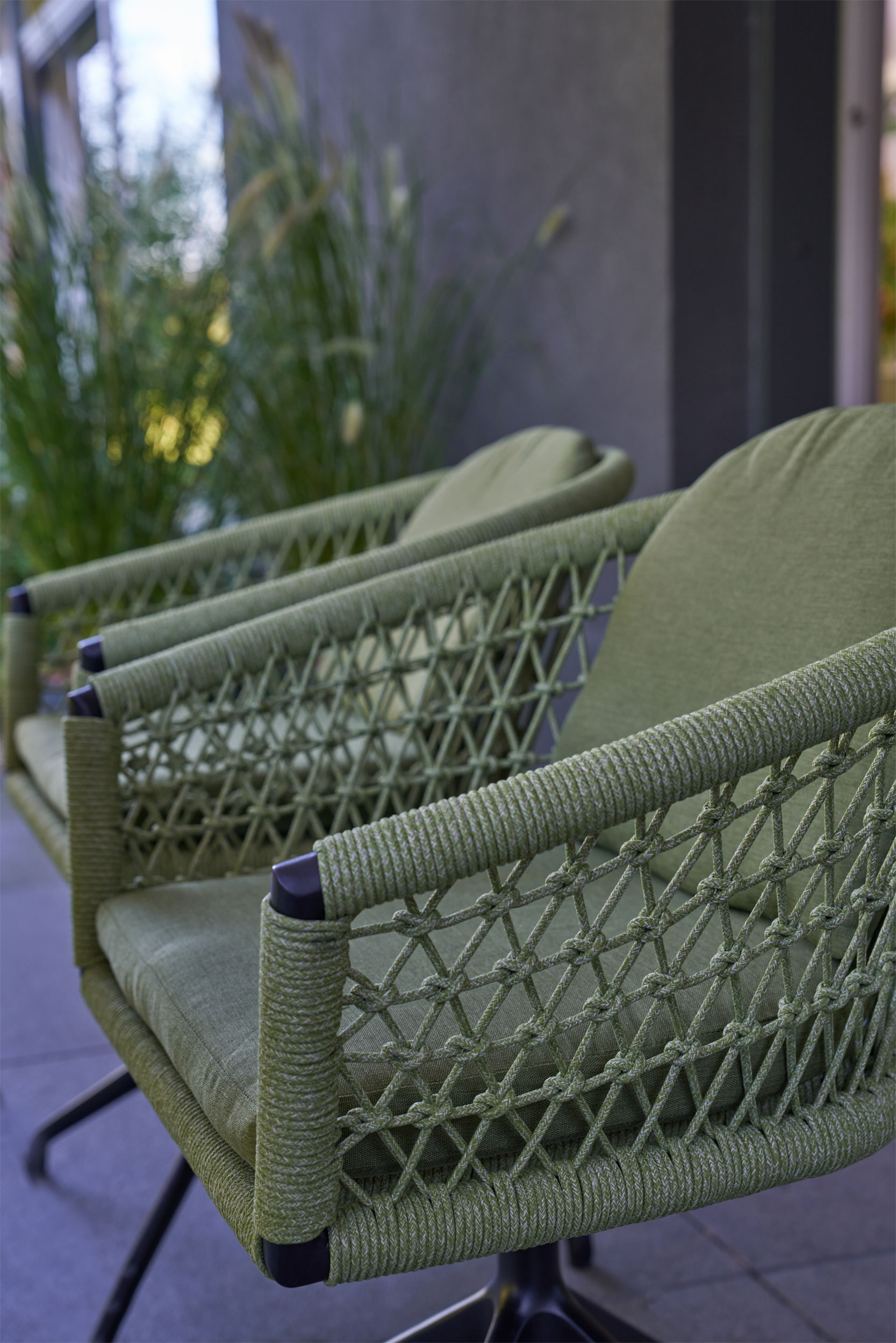 OUTDOORGartensessel drehbar Rope