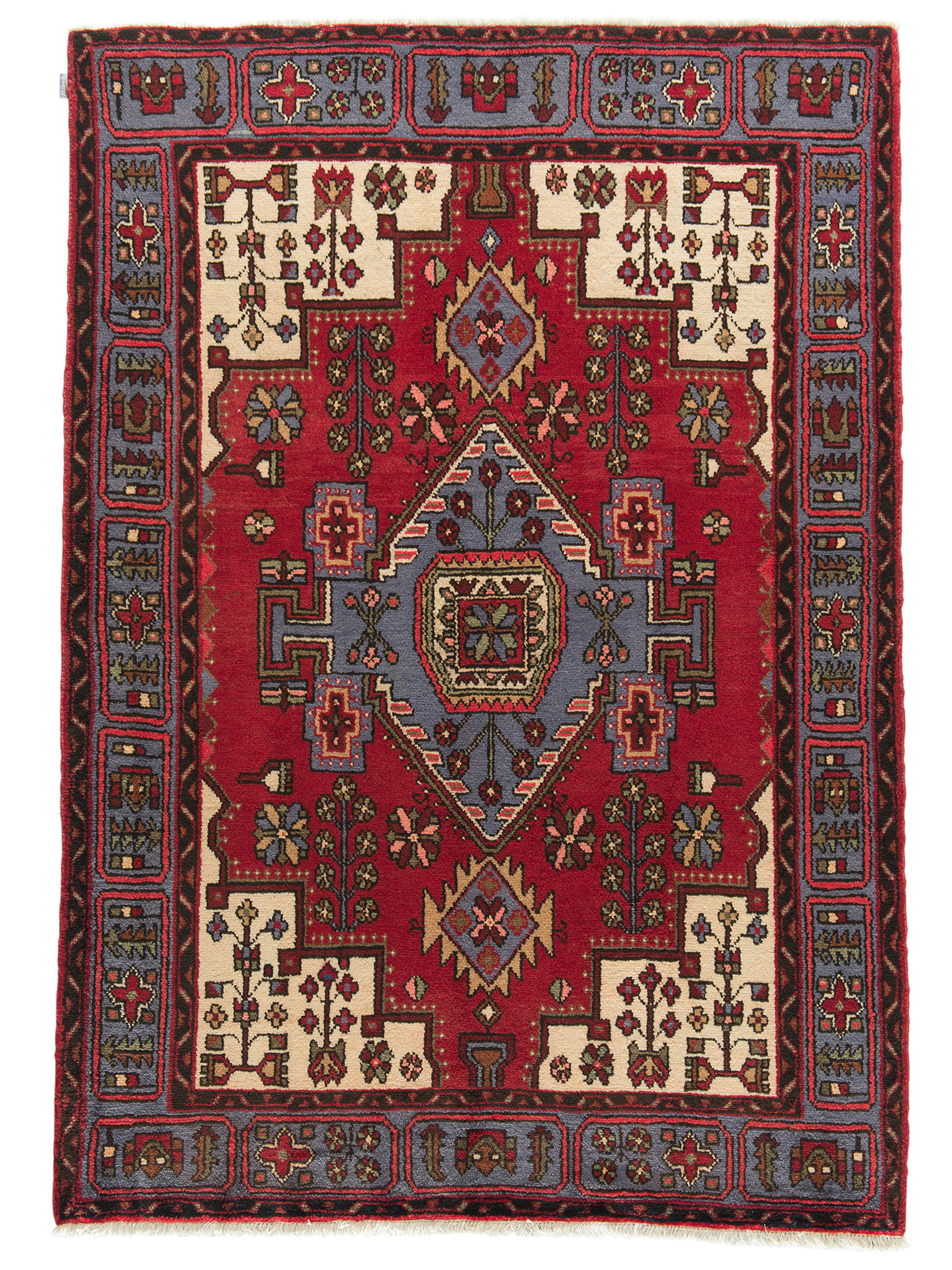 Nahavand Hamadan ca. 142 x 202 cm, Unikat / Einzelstück