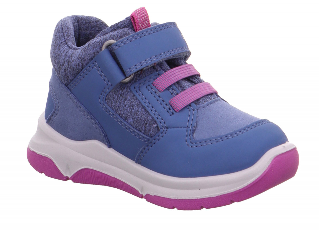 COOPER - Blau/Pink Sneaker low mit Klettverschluss