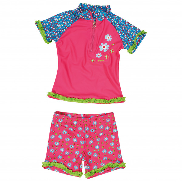 Playshoes - Kid's UV-Schutz Bade-Set Blumen - Lycra