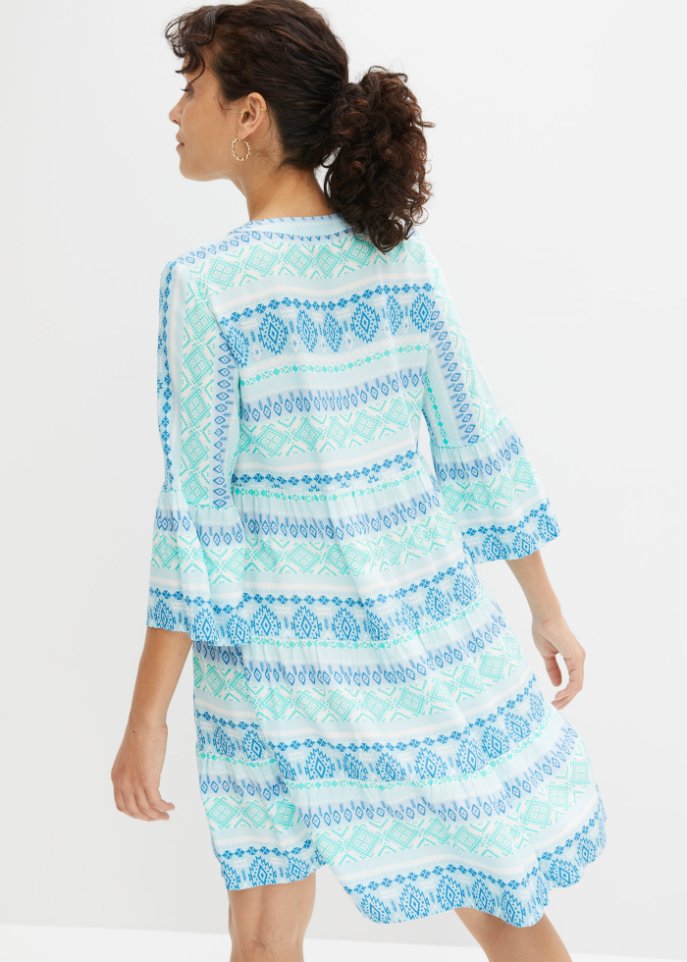 Tunika-Kleid aus nachhaltiger Viskose