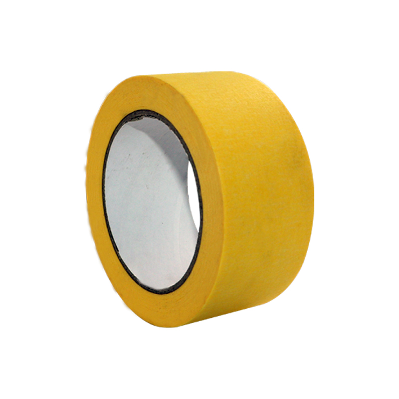 Vago-Tools 20 Rollen Schutzband 33m Klebeband Putzband Abklebeband gerillt gelb