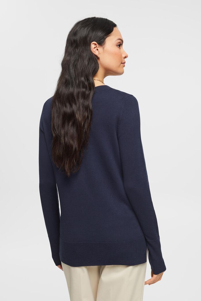 Fein gewebter Pullover