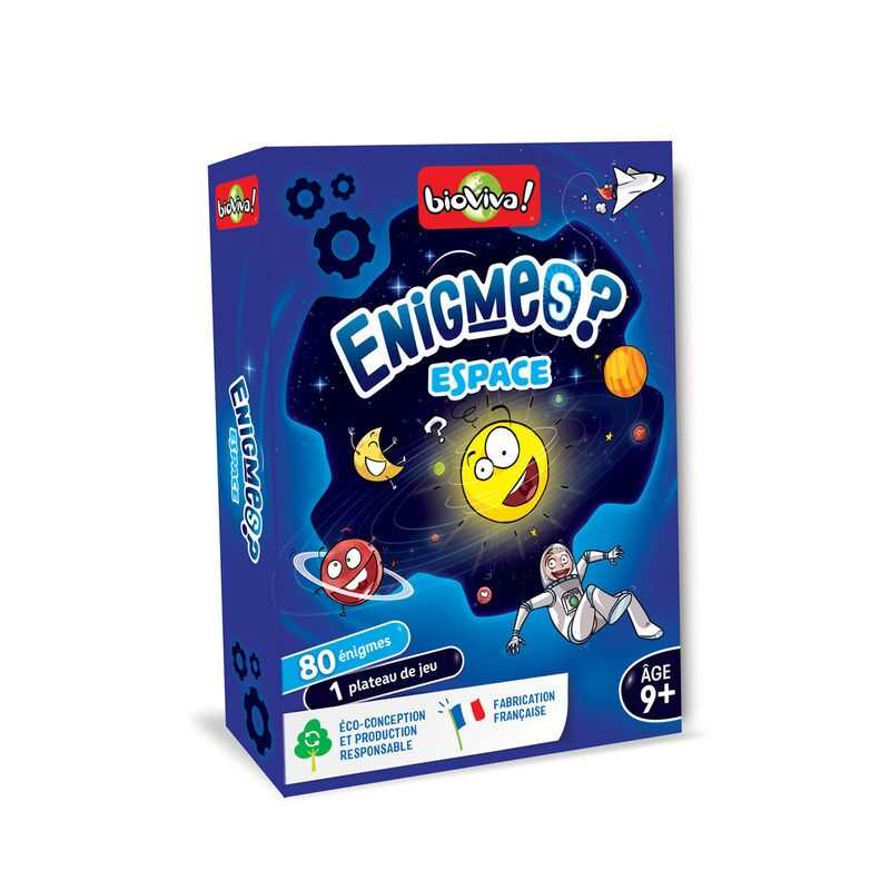 Jeu de cartes Enigmes Espace Bioviva