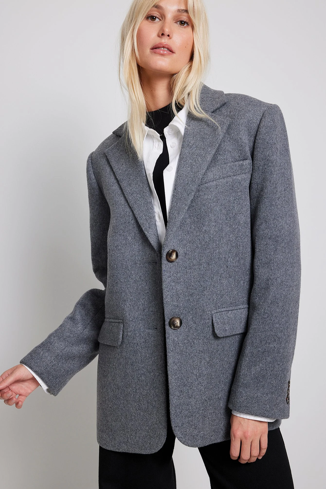 Oversized Wollblazer