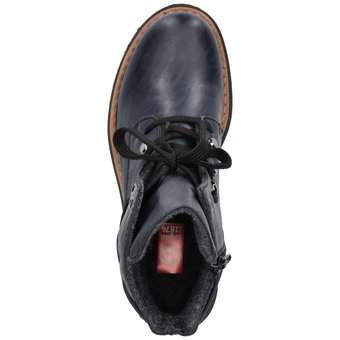 Rieker Schnür Boots in blau