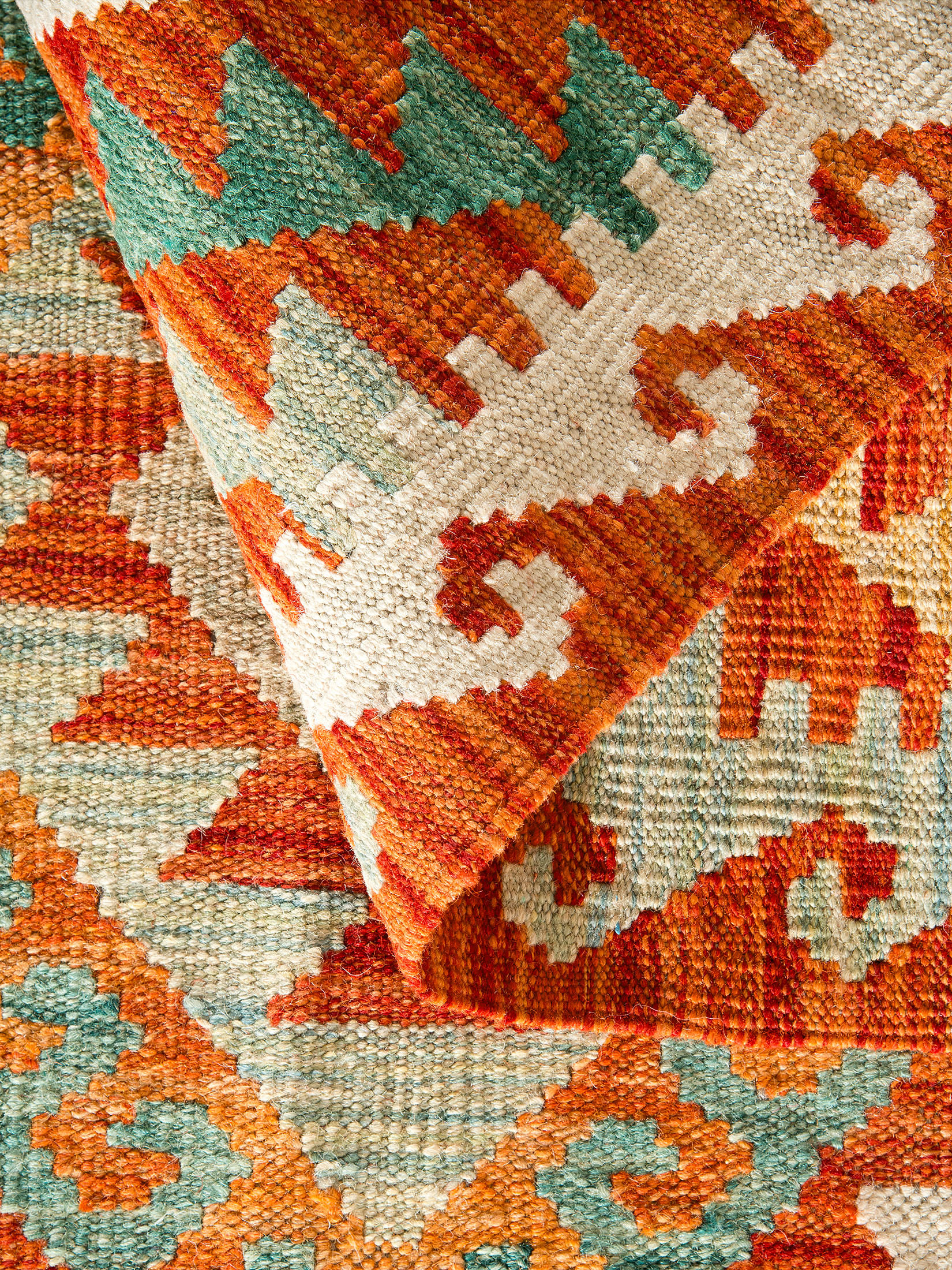 Afghan Kelim ca. 77 x 126 cm, Unikat / Einzelstück