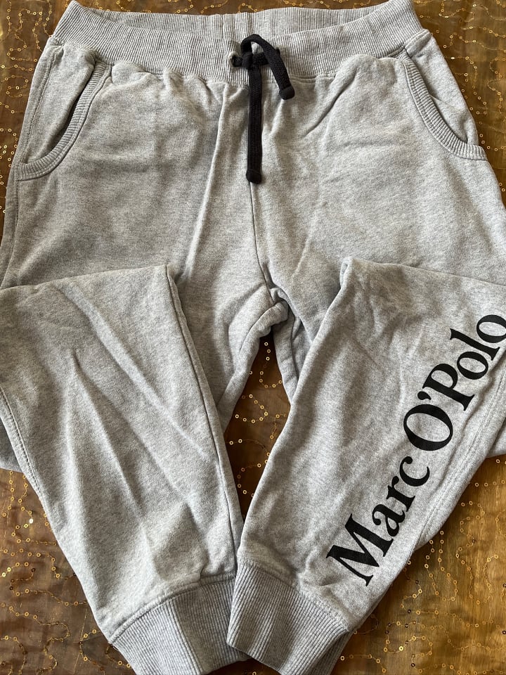 Marc O'Polo Junior Sweathose in Grau günstig kaufen 152