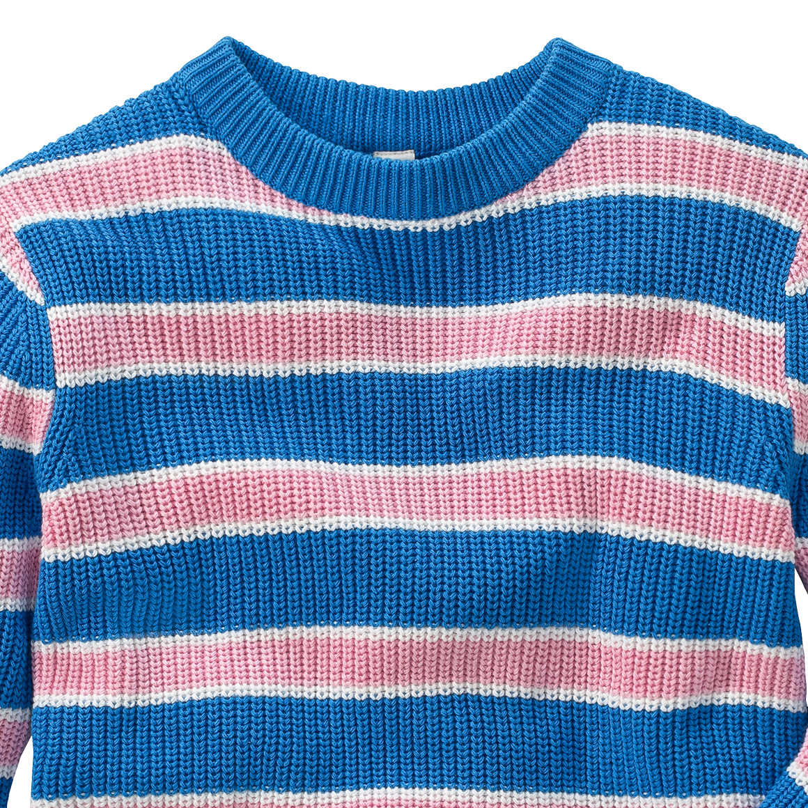 Mädchen Strickpullover mit Streifen
